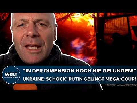 UKRAINE-KRIEG: Wladimir Putin jubelt! "Da sind die Russen massiv durchgebrochen!"