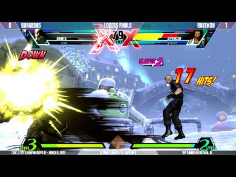 CCC3 - UMvC3 - Singles - Barabbas vs Raekwon