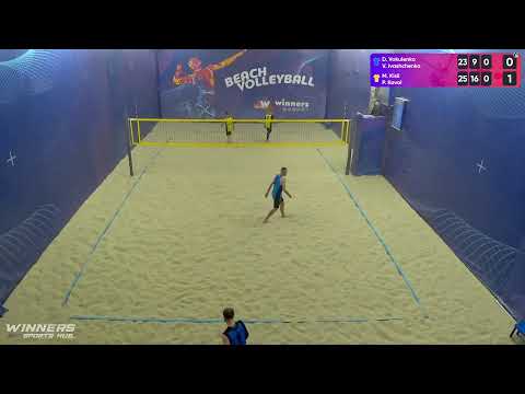 22:10 D.Vakulenko / V.Ivashchenko - M.Kisil / P.Koval | Winners Beach Volleyball