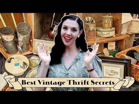 10 Best Tips for Thrifting Vintage Home Decor ✨Antique Shopping Guide✨