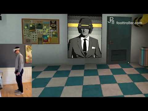 Foottroller for natural VR locomotion demo in Boneworks