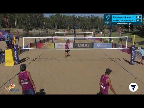 AJBVT Cobram: Men's U19 - Schickinger / Sinclair v Rocker-Graham / Fejes