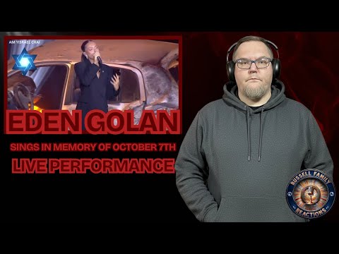 Eden Golan Sings In Memory Of October 7th (Live Performance) Reaction