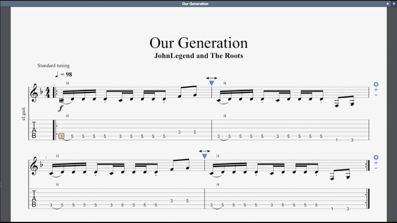 Our Generation Rockschool Grade 4 Guitar
