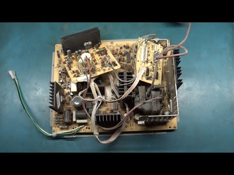 27" Neotec NT-500DX Arcade Monitor Chassis Repair - New Caps, Proper Adjustments...Working Great!