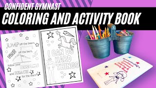 GymnasticsHQ Confident Gymnast Coloring & Activity Book