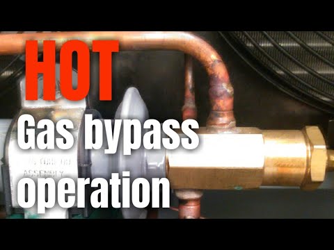 HVAC - Hot Gas Bypass Valve Operation In Process Chiller