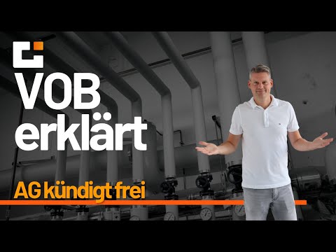 VOB erklärt: Kündigung von Auftraggeber