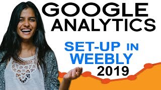 How to setup google analytics tracking ID in weebly  2019