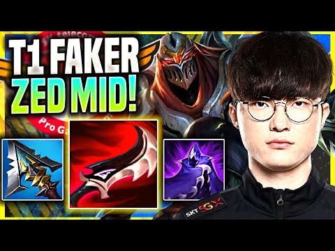 FAKER BRINGS BACK HIS ICONIC ZED! - T1 Faker Plays Zed Mid vs Jayce! | Season 11