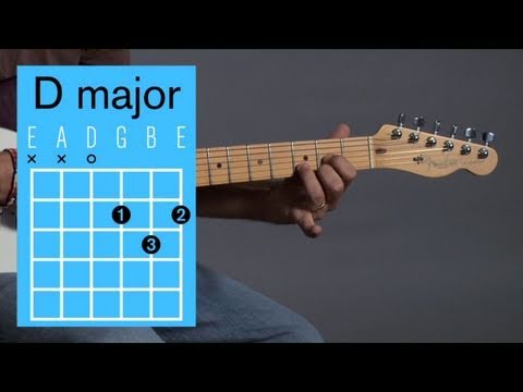 How to Play a D Major Open Chord | Guitar Lessons