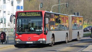 preview picture of video '[Sound] Bus Mercedes O 530 G (Wagennr. 6821) der Rheinbahn AG Düsseldorf'