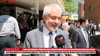BÜLTEN - İletişim Fakülteleri Dekanları, Süleyman Demirel Üniversitesi