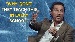 Matthew McConaughey Leaves The Audience SPEECHLESS | One of the Best Motivational Speeches Ever