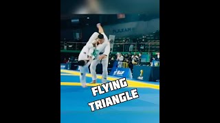 Unbelievable Bjj Flying Triangle Choke – Must Watch #shorts