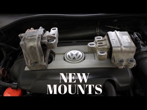 ENGINE + TRANS MOUNTS REPLACEMENT| MK6 GTI