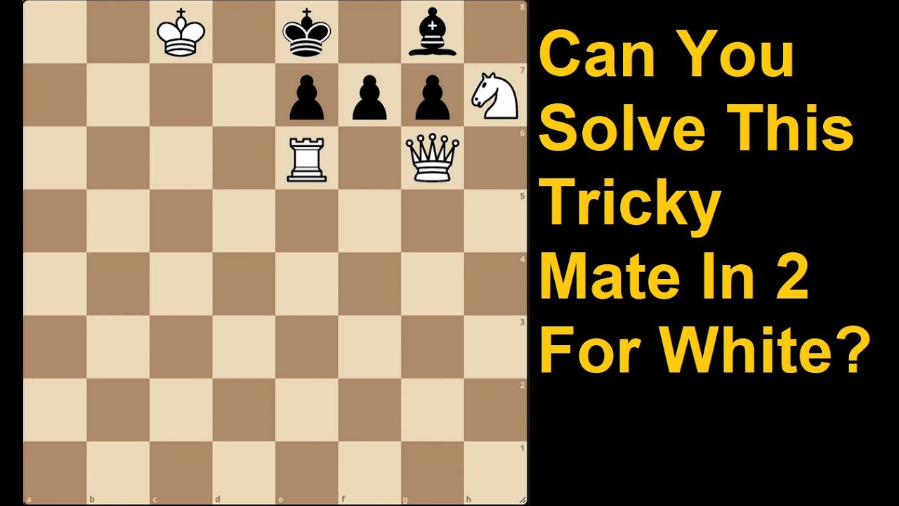 Can You Solve This Tricky Mate in 2?