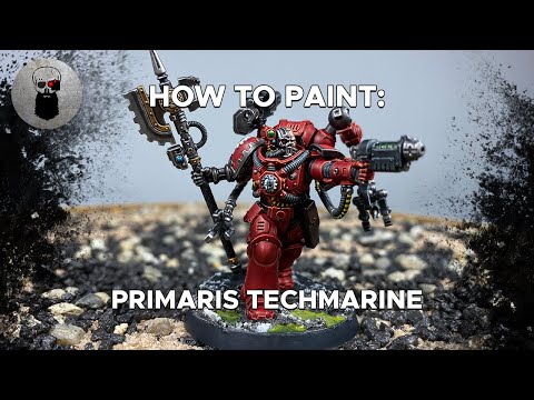 Contrast+ How to Paint: Primaris Techmarine