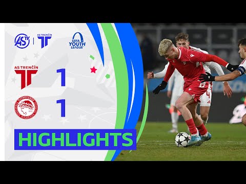 UYL | Highlights | AS Trenčín U19 - Olympiakos FC U19 1:1 (1:0)