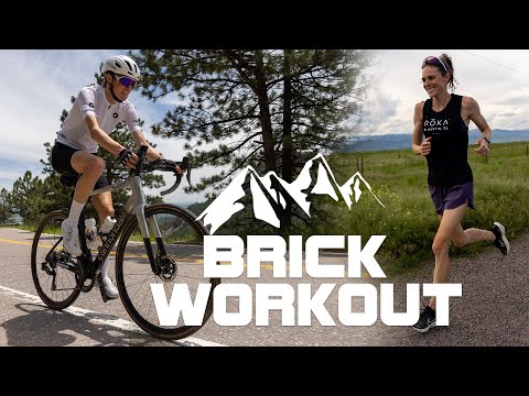 Crazy Triathlon Brick Workout up a mountain