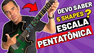 Escala PENTATNICA MAIOR e MENOR | Tudo o que voc precisa saber!