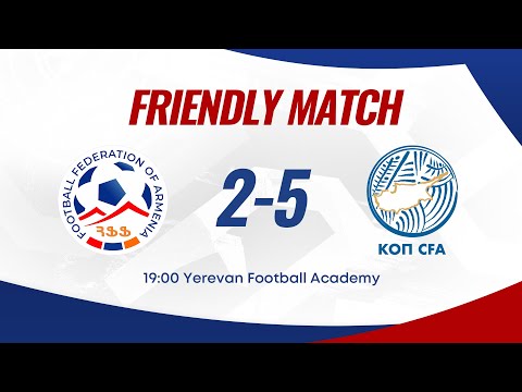 Armenia - Cyprus. Under-21 international friendly match