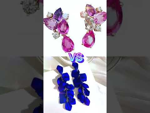 Rose💖 VS Bleu💙 || robe, talon, chaussures || #shorts #olijuguetes