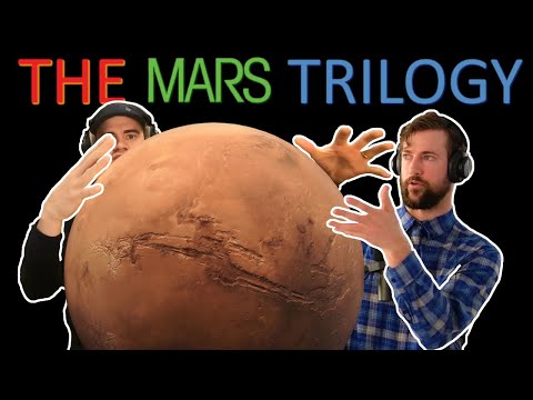 The Mars Trilogy by Kim Stanley Robinson - colonizing & terraforming Mars! (no spoilers book review)