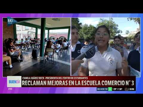 Students demand improvements at School of Commerce No. 3