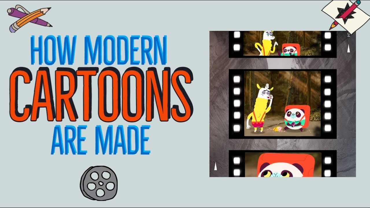 How Cartoons Are Made Step by Step - The 2D Animation Pipeline Explained (Part 1)