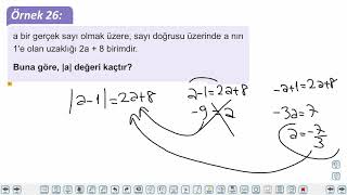 Eğitim Vadisi TYT Matematik 13.Föy Mutlak Değer 2 Konu Anlatım Videoları