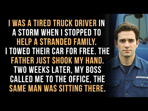 I Towed a Stranded Family's Car For Free. Two Weeks Later, He Was Sitting in My Boss's Office