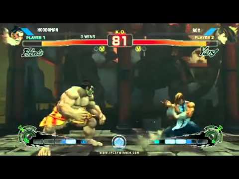 Starbase Arcade: Hoodaman vs ROM -SSF4:AE