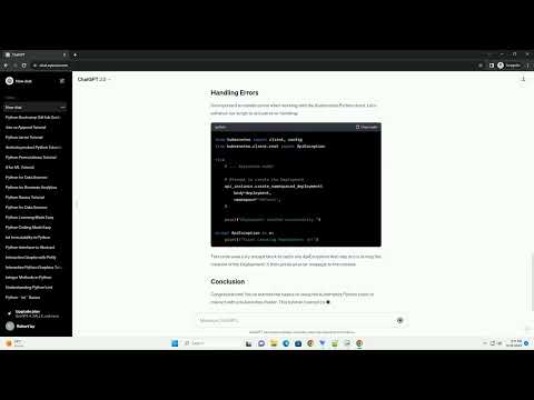 kubernetes python client examples