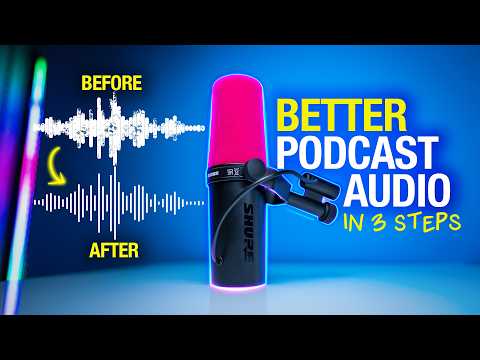 Make Your Voice Sound Better In Podcasts - 3 Quick Steps