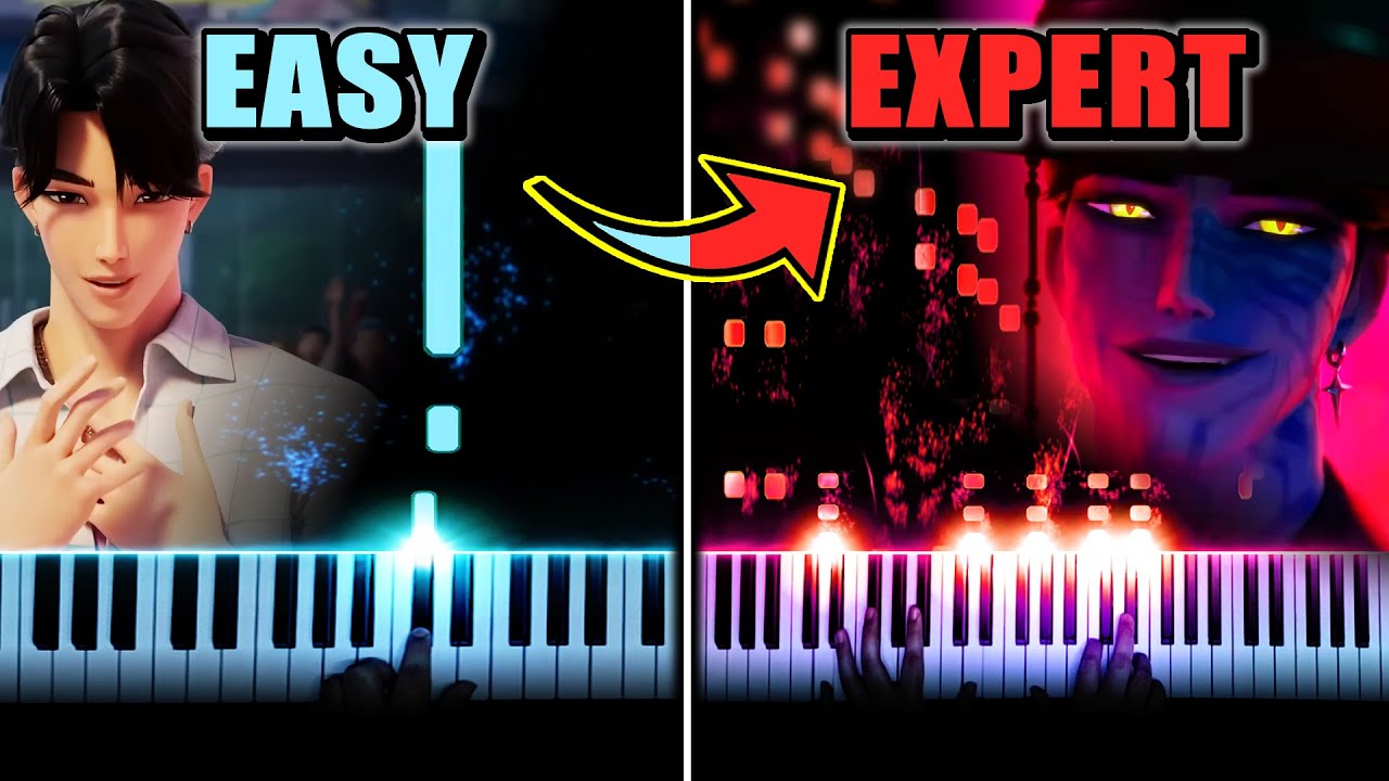 KPop Demon Hunters - Your Idol | EASY to EXPERT but...