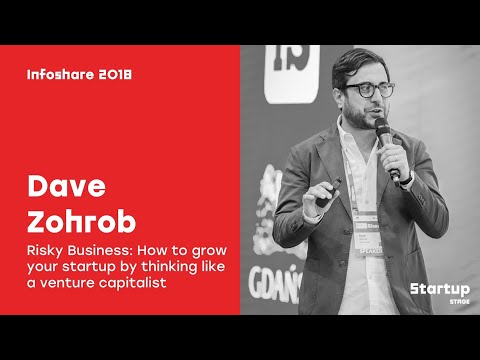 Infoshare 2018: Dave Zohrob (Outrank) – Risky Business: How to grow your startup by thinking (...)