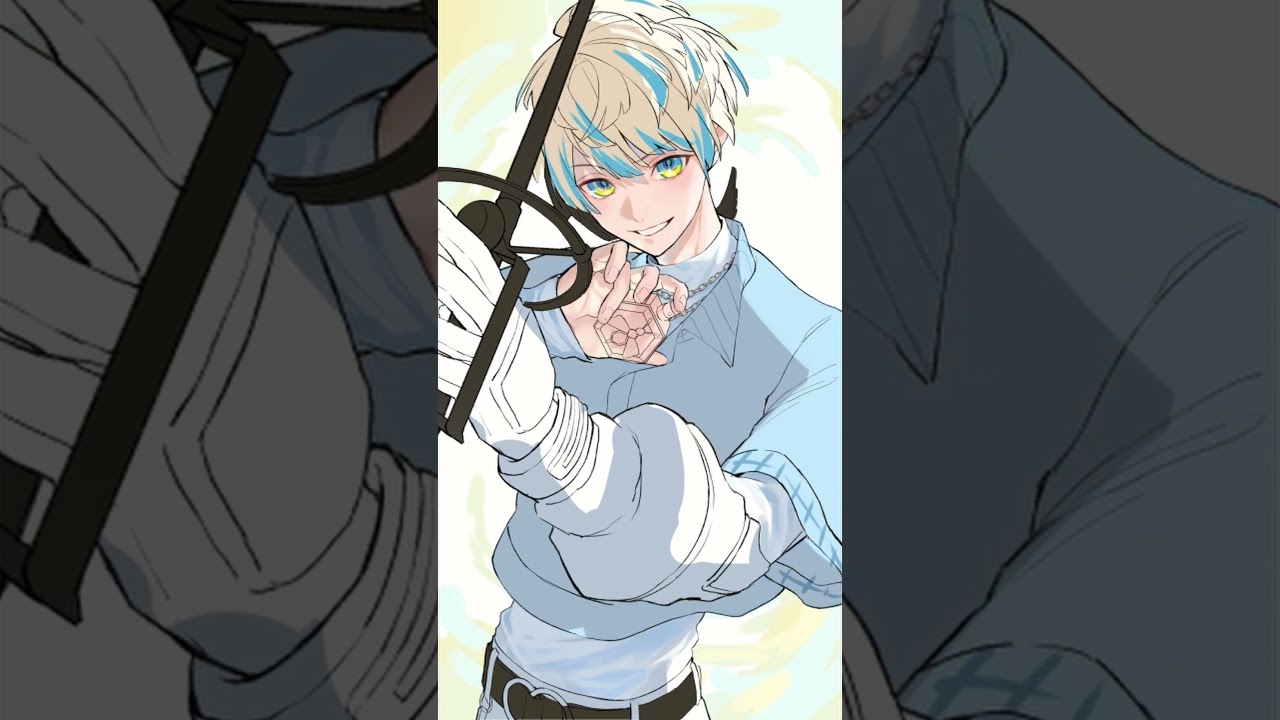 【にじさんじ】　緋八 マナ　描いてみた/IllustrationMaking  #イラストメイキング #illustration