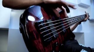 Caliban - Certainty... Corpses Bleed Cold (bass cover)