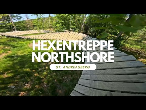 Hexentreppe Funride MSB-X-Trail Bikepark St. Andreasberg im Harz full run POV RAW