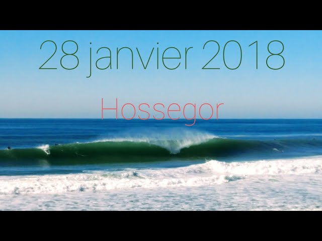 Hossegor 28 janvier 2018 - Jour de Surf