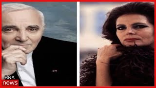 Amália Rodrigues e Charles Aznavour viveram um romance ardente