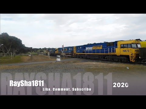 3XM4 - NR64-NR41-NR73 (PacNat steel) Moorabool - Australian Trains by Raysha1811