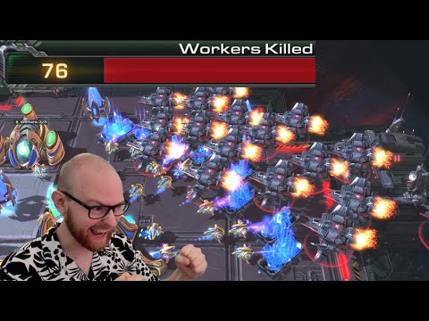 Use This Viking Strategy To Destroy Protoss FAST - Penguin Brothers to Grandmaster