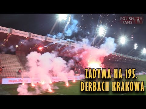 ZADYMA NA 195. DERBACH KRAKOWA (13.12.2017 r.)
