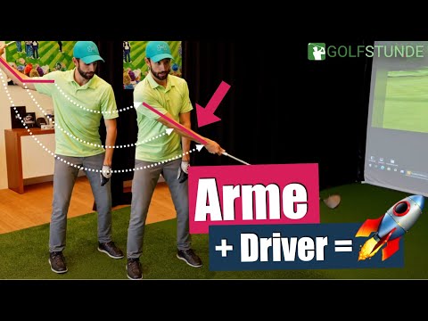 Der Einsatz der Arme beim Driver – Mehr Power und Präzision mit der richtigen Technik beim Drive