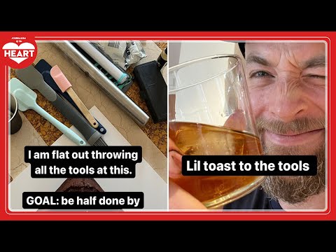 Hamish Blake creates incredible birthday cake for son Sonny's 8th birthday and documents it on Insta