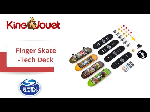 Tech Deck - Pack de 2 Finger Skate VS series Spin Master : King Jouet, Jeux  de récréation Spin Master - Jeux d'extérieur