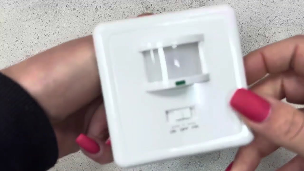 Датчик движения LUXEL MS-06W IP20 белый