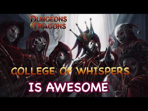BARD COLLEGE OF WHISPERS IS AWESOME!!!